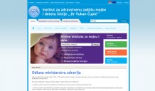 Prikaz web prezentacije imd.org.rs