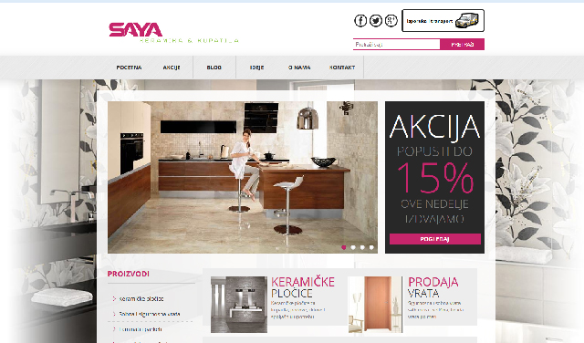 Screenshot Sayagroup.rs