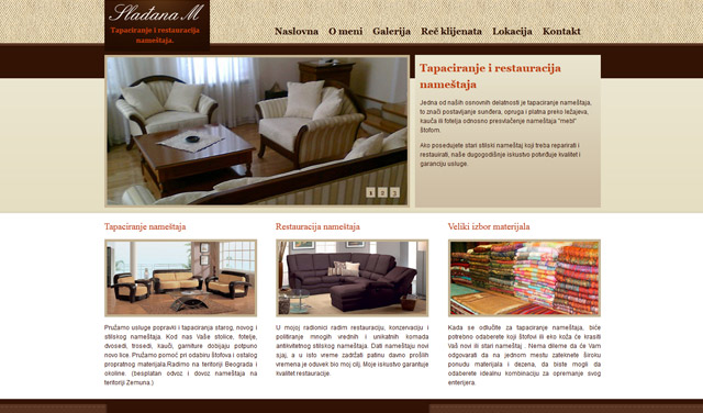 Screenshot sladjanamtapetar.com